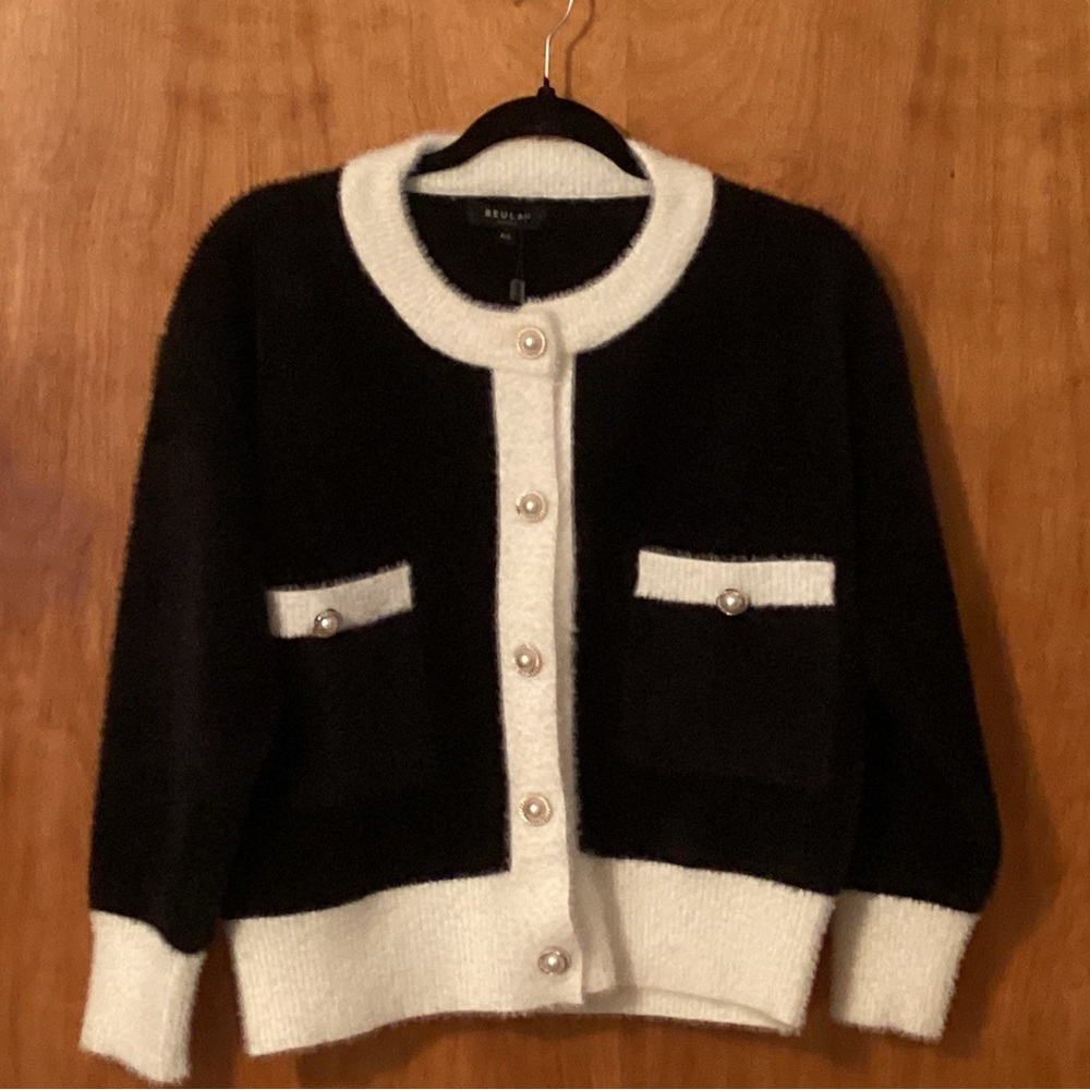 Black and White Sweater